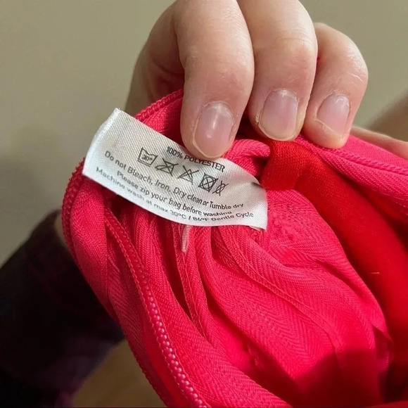 Zipit Zipper Monster Crossbody Bag Girls Small Pink Zip Top Adjustable - Picture 6 of 13